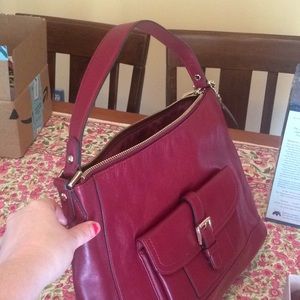 HOT DEAL (4 for 25) $$ Dark Red Coach bag